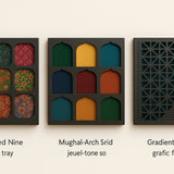 Rounded Grid Base Panel